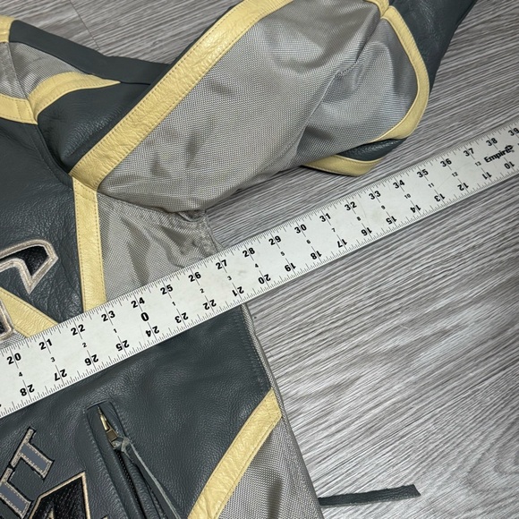 Vintage Schott NYC 04 Leather Jacket Racing Men's Streetwear Preowned Sz XL Mens - Picture 8 of 16